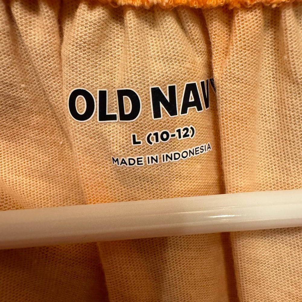 Girls Size 10-12 Old Navy Orange Romper (NEW) - Picture 4 of 9